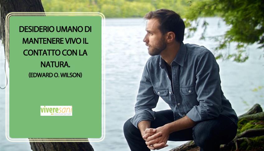 La Biofilia è l'attrazione spontanea verso la natura La Biofilia è l'attrazione spontanea verso la natura